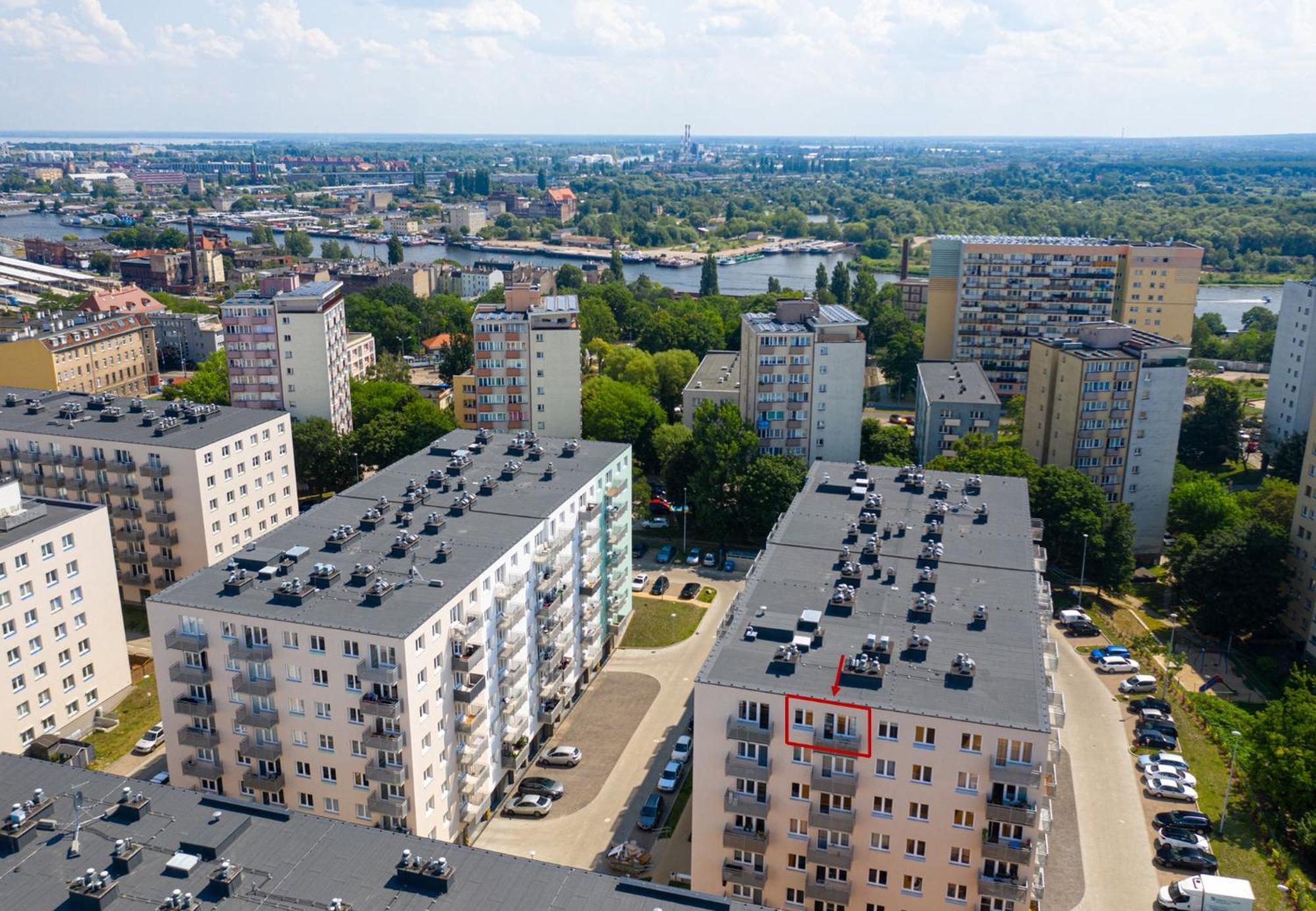 Mh Blue Design Apartment Szczecin Exteriör bild