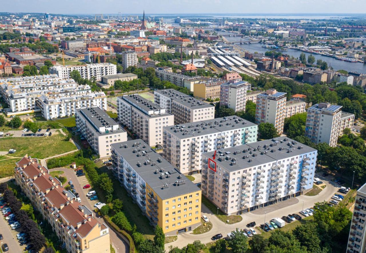 Mh Blue Design Apartment Szczecin Exteriör bild